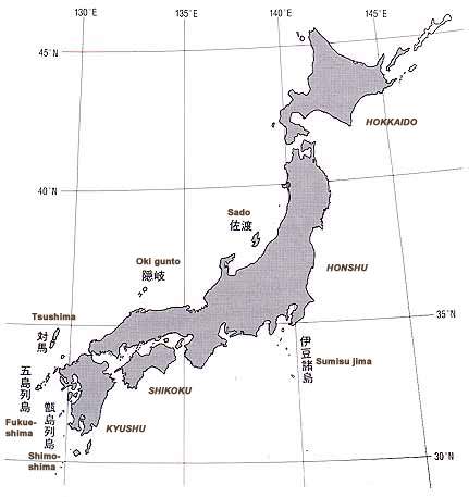 Distribución H.japonica